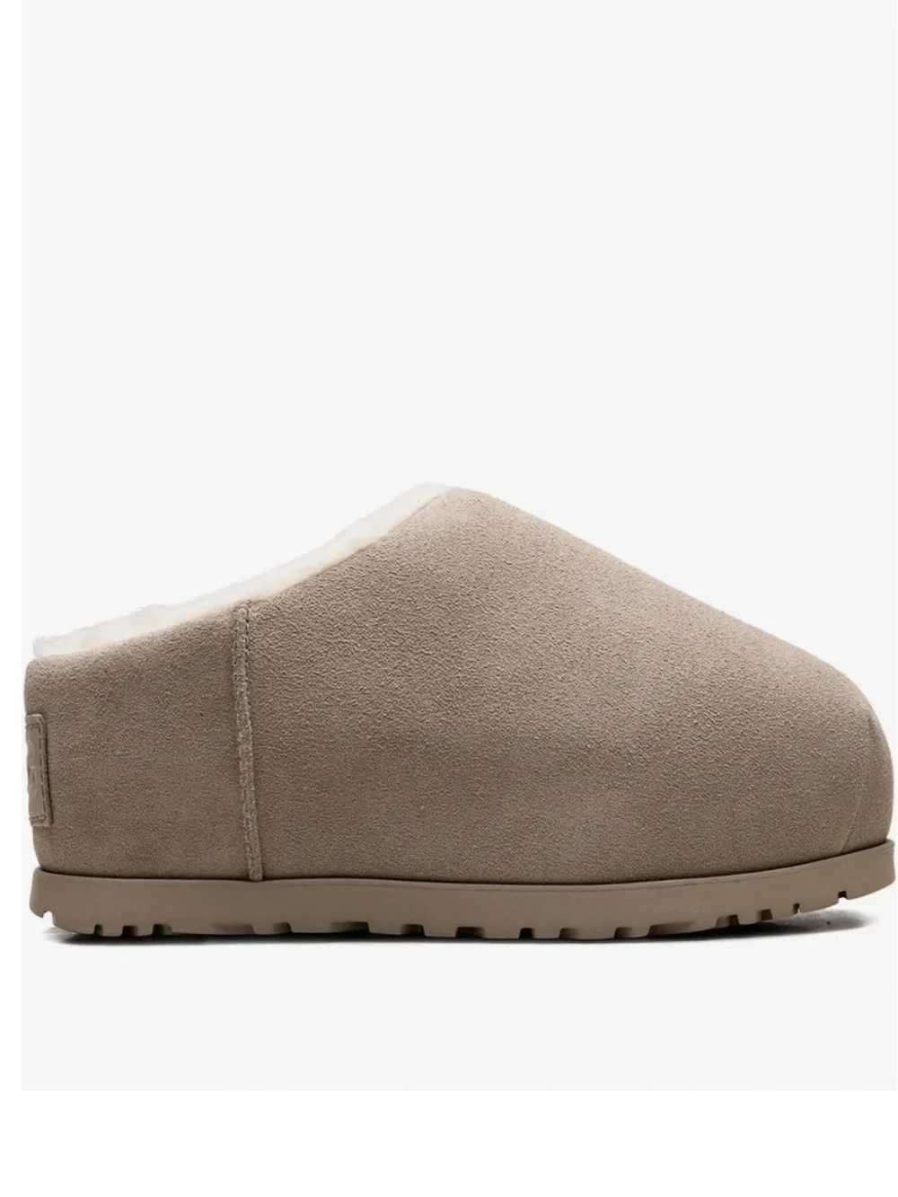 UGG pumped slides beige size 10